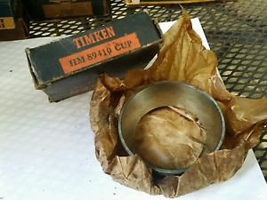 TIMKEN HM 89410 TAPERED ROLLER BEARING cup new old stock made in USA