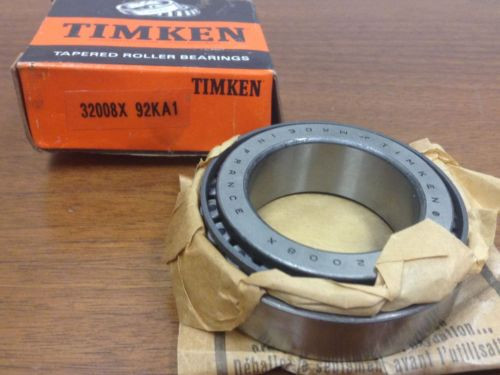 TIMKEN - Part #32008X - Tapered Roller Bearing - with 92KA1 Cup,40 mm Bore- NEW