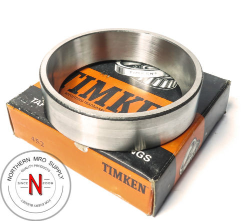 NEW Timken 452 Tapered Roller Bearing Cup OD: 4-1/4", Width: 1.063"