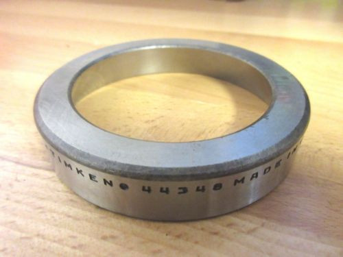 Timken Tapered Roller Bearing 44348,  Single Cup; 3.484" OD x 11/16" Wide, USA