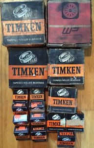 Lot Of TIMKEN Tapered ROLLER BEARINGS