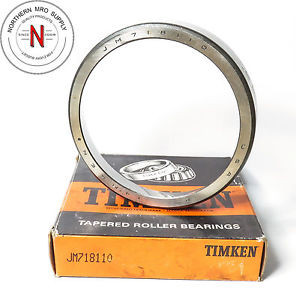 TIMKEN JM718110 TAPERED ROLLER BEARING CUP, OD: 5.7090" OD, W: 1.0630", STD TOL.