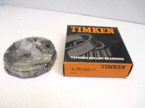 TIMKEN JLM506810 TAPERED ROLLER BEARING MANUFACTURING CONSTRUCTION NEW