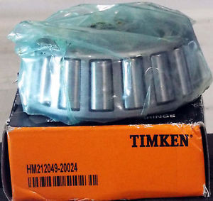 1 NEW TIMKEN HM212049 TAPERED ROLLER BEARING NIB ***MAKE OFFER***