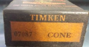 Timken 07087, Timken 07087 Tapered Roller Bearing NOS VINTAGE