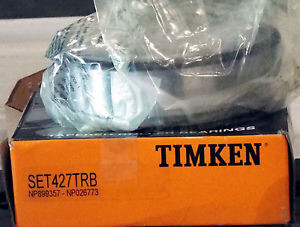 1 NEW TIMKEN SET 427TRB TAPERED ROLLER BEARING NIB ***MAKE OFFER***