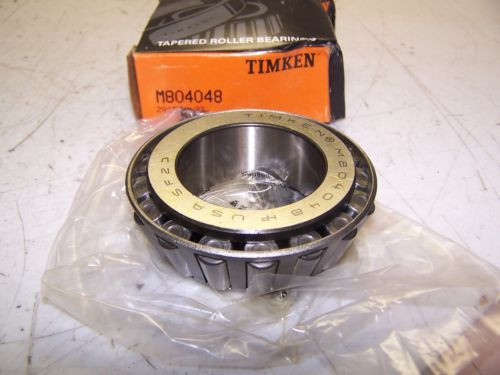 NEW TIMKEN M804048 TAPERED ROLLER BEARING CONE 1.8750" ID 1.0000" WIDTH