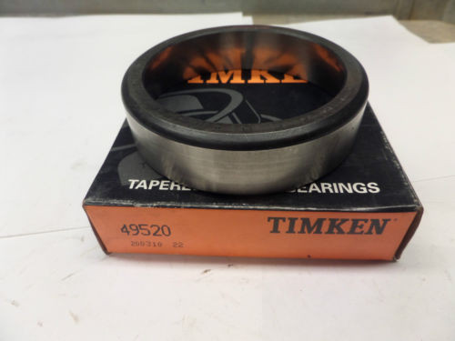 Timken Tapered Roller Bearing Single Cup 49520 NIB