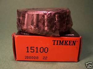 Timken 15100 Tapered Roller Bearing Cone