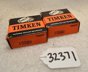 1 pair timken 15580 tapered roller bearing (Inv.32371)