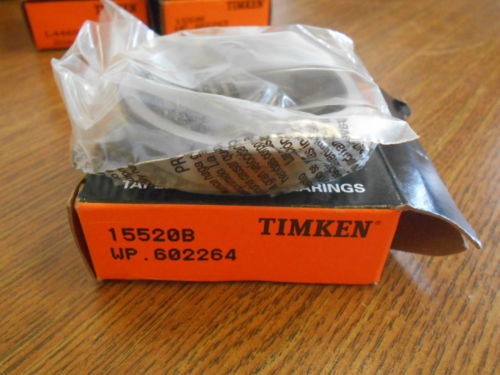 NEW TIMKEN TAPERED ROLLER BEARINGS 15520B WP.602264