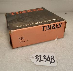 Timken 566 Tapered Roller Bearing (Inv.32348)