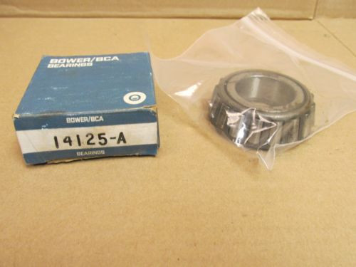 NIB BOWER/BCA 14125-A TAPERED ROLLER BEARING 14125A 14125 A 1-1/4" ID TYSON