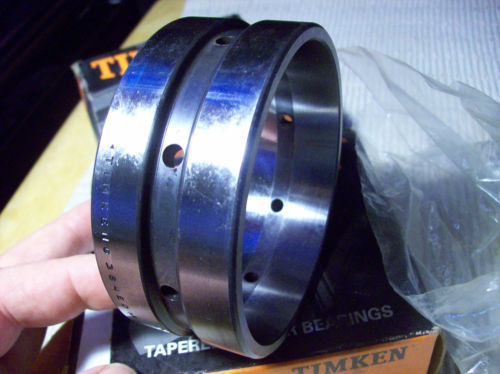 TIMKEN #384ED TAPER ROLLER BEARING DOUBLE CUP, OD 3.397" WID, 1.562" STEEL (NEW)