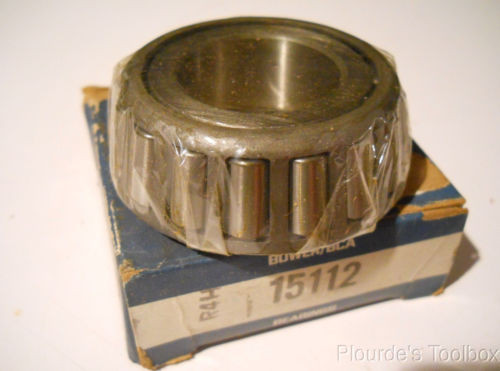 New Bower/BCA 1-1/8" Tapered Roller Bearing Cone Only, #15112