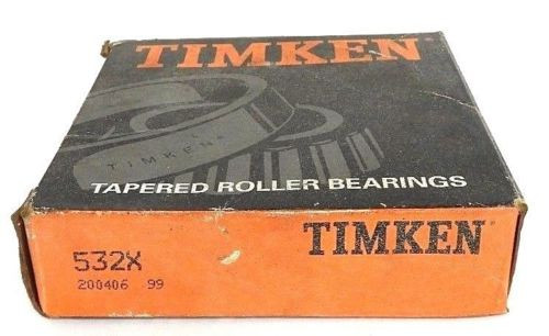 NIB TIMKEN 532X ROLLER BEARING TAPERED SINGLE CUP 4.25 X 1.125INCH, 200406 99