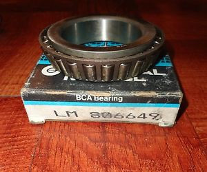 set of two Federal Mogul BCA Tapered Roller Bearing NOS  Part # LM806649