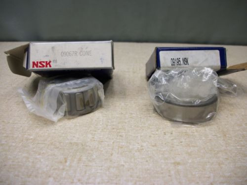 NSK 09067Tapered Roller Bearing With 09195 Cup