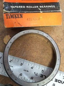 NEW OLD Timken 472 CUP Tapered Roller Bearing Outer Race Cup   BEARING, CL