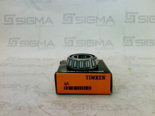 Timken 4A Tapered Roller Bearing New