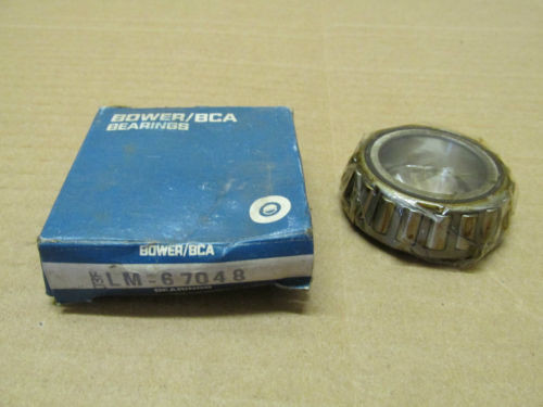 NIB Federal Mogul Bower BCA LM67048 Tapered Roller Bearing LM 67048 Cone SKF NEW