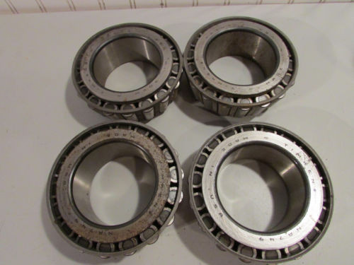 Timken NA749 Taper Roller Bearing Lot of 4. Used.