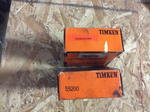 2-Timken tapered roller bearing,  NOS, #59200, free shipping to lower 48