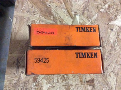 2-Timken tapered roller bearing,  NOS, #59425, free shipping to lower 48