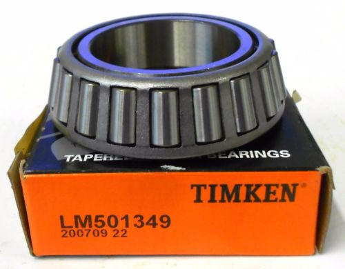 TIMKEN TAPERED ROLLER BEARING LM501349, 1.6250" BORE, 0.7800" WIDTH