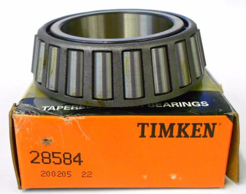 TIMKEN TAPERED ROLLER BEARING CONE, 28584, 2.0625" BORE, 1" WIDTH, 3 1/4" OD