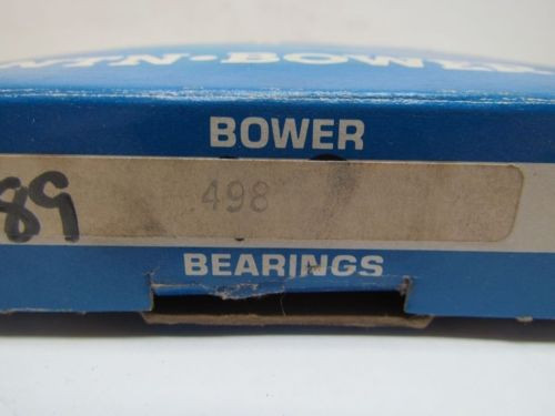 NTN Bower 498 Single Cone Taper Roller Bearing 3F57 89