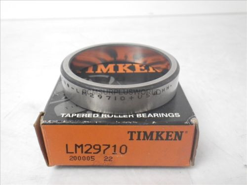 LM29710 Timken Tapered Roller Bearing Cup (New)