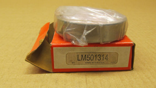 1 NIB TIMKEN LM501314 TAPERED ROLLER BEARING CUP OD:2-29/32", CUP W: 0.6537"