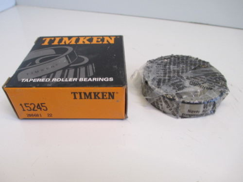 TIMKEN 15245 TAPERED ROLLER BEARING CUP MANUFACTURING CONSTRUCTION NEW