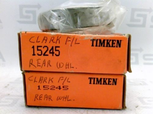 New! Timken 15245 Tapered  Roller Bearing Cup (Lot of 2)