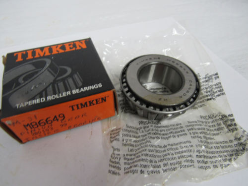 TIMKEN TAPERED ROLLER BEARING M86649