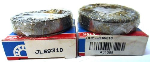 SKF, TAPERED ROLLER BEARING RACE, JL69310, LOT OF 2