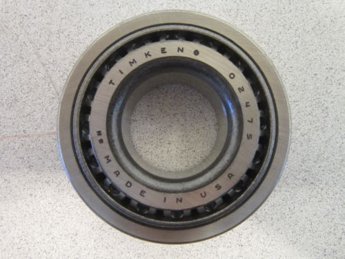 Timken Tapered Roller Bearing 2475, NSN 3110001005786, Appears Unused, Great Buy