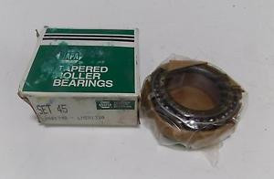 NAPA TAPERED ROLLER BEARING SET 45 LM501349-LM501310 NIB