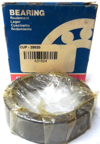 BOWER, TAPERED ROLLER BEARING CUP, 25820, SERIES 25800