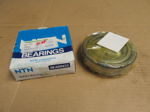 NIB NTN 32214U SET TAPERED ROLLER BEARING CONE & CUP SET 32214 U 70mm ID 125mmOD