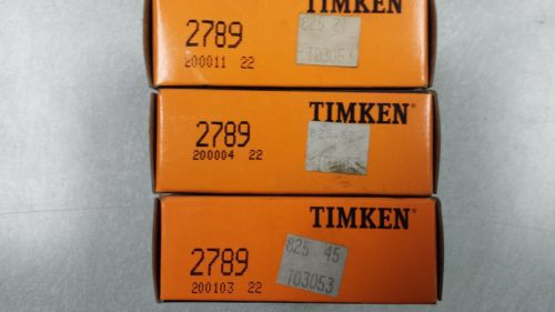 2789 Timken Tapered Roller Bearing