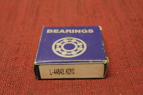 Koyo L-44643 Tapered Roller Bearing New