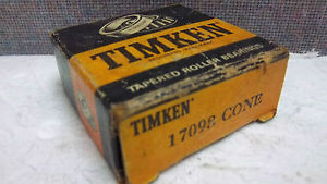 TIMKEN TAPERED ROLLER BEARING 17098 CONE NEW 17098