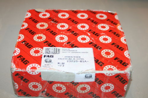 FAG Tapered Spherical Roller Bearing 23220 E1A.K.M.C3 ** NEW **