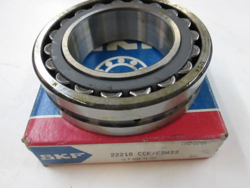 *NEW* SKF 22210 CCK/C3W33 SPHERICAL ROLLER BEARING TAPER BORE