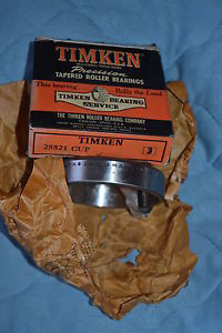 25521 precision 3 Timken Cup for Tapered Roller Bearings Single Row