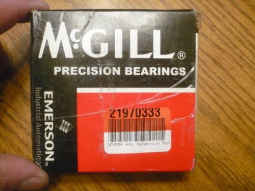 New McGill SB 22207 W33 S SB22207W33S Sphere-Rol Bearing