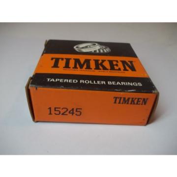 NIB TIMKEN TAPERED ROLLER BEARINGS MODEL # 15245 NEW OLD STOCK