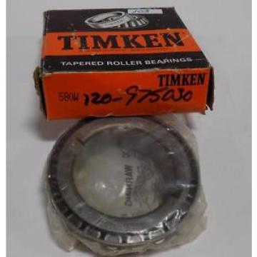 TIMKEN TAPERED ROLLER BEARINGS 580W NIB